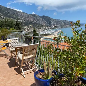 L'ensoleillée Vue Panoramique Mer, 250 M De La Et Du Centre , Menton France